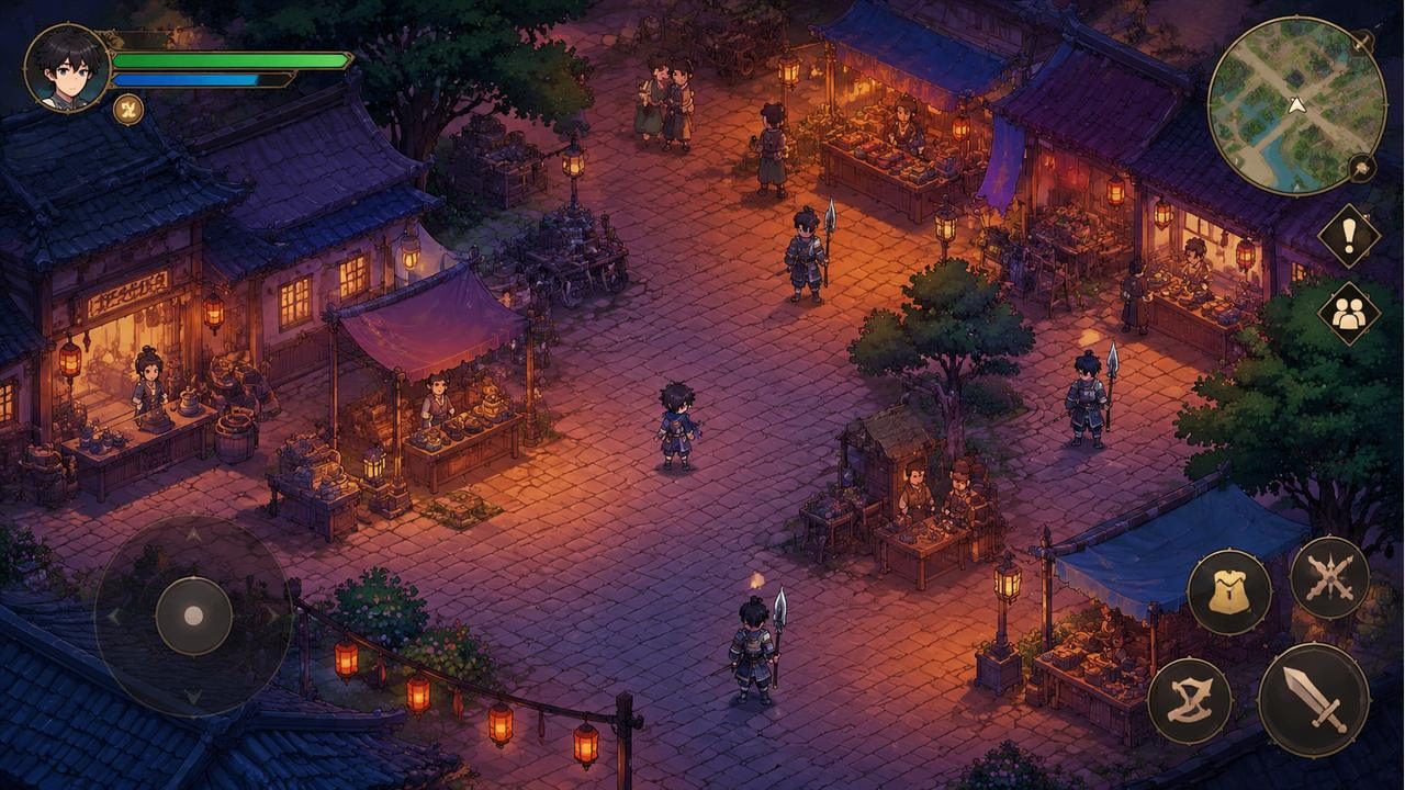 交易街的屑卫兵 玩法展示 实机截图 7